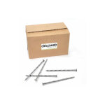 D�coweb - bo�te de 5 kg de clous torsad�s (environ 190 clous) pour gazon synth�tique