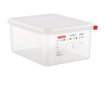 Bo�te alimentaire gn 1 / 2 10 l - lot de 4 pi�ces - araven