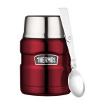 Thermos - boite alimentaire isotherme 0. 45l rouge 184807