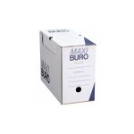 Bo�te � archives blanche dos 15 cm - maxiburo - lot de 20