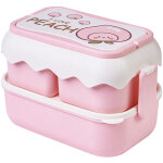 Bo�te � bento enfant portable avec compartiments - bo�te repas scolaire micro - ondable design mignon ...