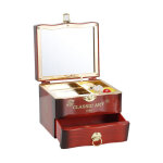 Boîte à bijoux musicale, étui à musique vintage rotatif, cadeau avec danseuse de ballerine et tiroir ... Boîte à bijoux musicale, étui à musique vintage rotatif, cadeau avec danseuse de ballerine et tiroir ...