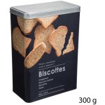 5five simply smart - bo�te � biscottes en m�tal � relief 'black edition' - noir, 18 x 10 x 24, 5 cm - ...