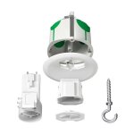 Bote de centre dcl multifix air avec couvercle non affleurant - schneider electric - imt35023