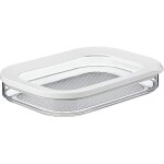 Bo�te � charcuterie 1 �tages ? blanc ? bo�te de rangement frigo pour charcuterie - bo�tes de conservation ...