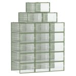 Songmics - bo�tes � chaussures, lot de 18, rangement chaussures, pliable, pour pointure jusqu'� 44, transparen ...