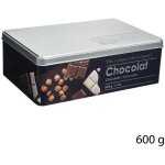 5five simply smart - bote en mtal noire pour chocolats, dition black, capacit 600 g, dimensions 20, ...