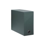 Oxford - bote de classement carton standard dos 12 cm verte - lot de 5