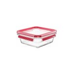 Boite clip close carre 0 8l rouge groupe seb france emsa n1041400 Boite clip close carre 0 8l rouge groupe seb france emsa n1041400
