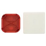 Legrand - boite complete batibox pour derivation rectangulaire 120x120x40 mm