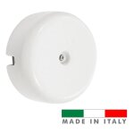 Edm - 110mm bo�te de jonction en porcelaine s�rie vintage 10a - 250v