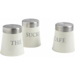 Botes de conservation th sucre caf (lot de 3)