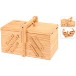 Bo�te � couture en bois ofpin, 30x17, 5x19cm, 784610430 excellent houseware