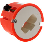 Bote dcl applique murs creux placo 54mm - rouge zenitech