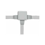 Boite de d�rivation carr�e plexo �80x80x45 grise - legrand : 092012