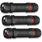 Bo�te de derivation �tanche, 3 pcs connecteur �lectrique �xterieur ip68, domino etanche bo�tier de jonction ...