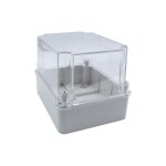 Em distribution - boite de dérivation étanche ip67 310x230x180mm, avec couvercle transparent, bord lisse ... Em distribution - boite de dérivation étanche ip67 310x230x180mm, avec couvercle transparent, bord lisse ...