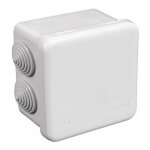 Boite derivation etanche carree 100x100mm, prof 55mm ip55 modele optibox