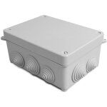 Ledkia - bote de drivation tanche en saillie ip55165x120x72 mm gris