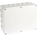 Boite de drivation tanche avec traitement anti - uv renforc - ip55 - sum'ohm 310x250x125 - 22 entres ...