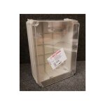 Boite de derivation grise 300x220x120mm avec couvercle  vis transparent ip56 650 scabox