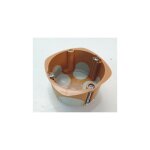 Boite d'encastrement  68mm tanche bbc 1 poste prof 50mm placo r2012 sib p36850