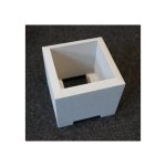 Boite d'encastrement blanc carre 140x140x132mm pour luminaire plafonnier minigrid in limit (202 - 75 ... Boite d'encastrement blanc carre 140x140x132mm pour luminaire plafonnier minigrid in limit (202 - 75 ...