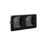 Bote d encastrement double horizontale hydro niko tanche  l eau multimatriaux