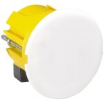 Bo�te � encastrer batibox plaque de pl�tre pour applique avec couvercle - �40mm - legrand