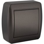Bote de jonction drivation en saillie - noir graphite solera