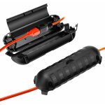 Boite etanche electrique pour fiche, lot de 2 safe - box du c�ble �tanche ip54, bo�tier de protection ...