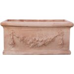 Bote  fleurs jardinire en terre cuite pot de terrasse pot d'extrieur fabriqu en italie pot pour ...