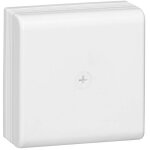 Legrand - 030336 bo�te de jonction � surface carr�e dlplus pour moulure 150x150x65mm en plastique blanc ...