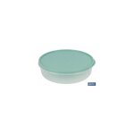 Bo�te � lunch tortilla ronde orange 24, 5x6, 5cm vente � l'unit�