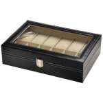 Bote de montre, 12 bote de rangement de montre bote de montre organisateur de montre, tui de montre ...