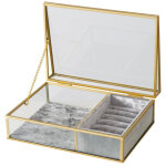 Bo�te � montres et bijoux clipo, transparente