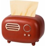 Memkey - bote  mouchoirs rectangulaire rtro, modle radio, bote  mouchoirs, pratique et tendance, ...