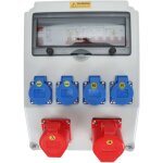 Bo�te de prise industrielle 2 c?urs 220 - 250v 5 c?urs 380 - 415v, disjoncteurs c16 c32, bo�te de distribution ...