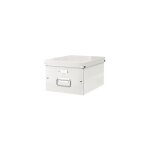 Leitz - bote de rangement carton click&store wow h 20 x l 28 x p 36, 8 cm blanche