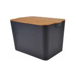 Bote de rangement dco 'pratique' 26l anthracite & naturel