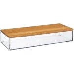 5five simply smart - bote rectangulaire angulaire selena bambou grand modle - 5five