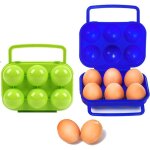 Bote  ?ufs en plastique portable 6 grilles bote de rangement pour ?ufs pliable bote  ?ufs de grande ...