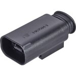 Te connectivity - bo�tier pour contacts m�les s�rie amp mqs 1 - 967584 - 3 nbr total de p�les 4 1 pc(s) ...