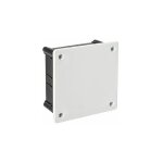 Ide - bote de drivation  sceller avec cache en plastique blanc - dimensions boite et couvercles - ...