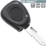 Boitier plip de rechange 1 bouton renault clio, laguna, megane