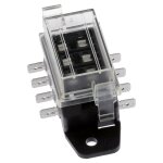Restagraf - boitier porte - fusibles 4 positions pour fusibles plats standard