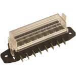 Boitier porte - fusibles 8 positions pour fusibles plats standard Boitier porte - fusibles 8 positions pour fusibles plats standard