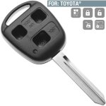 Boitier de remplacement plip 3 boutons toyota avensis, corolla, carina, yaris