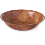 Hendi - bol de cuisine en bois, rond, diam�tre. 200mm haut 50mm 425800
