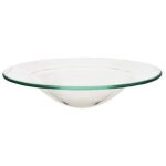 Bol en verre - puckator - pajoma - � 12 cm - clair - pour bougie odorante